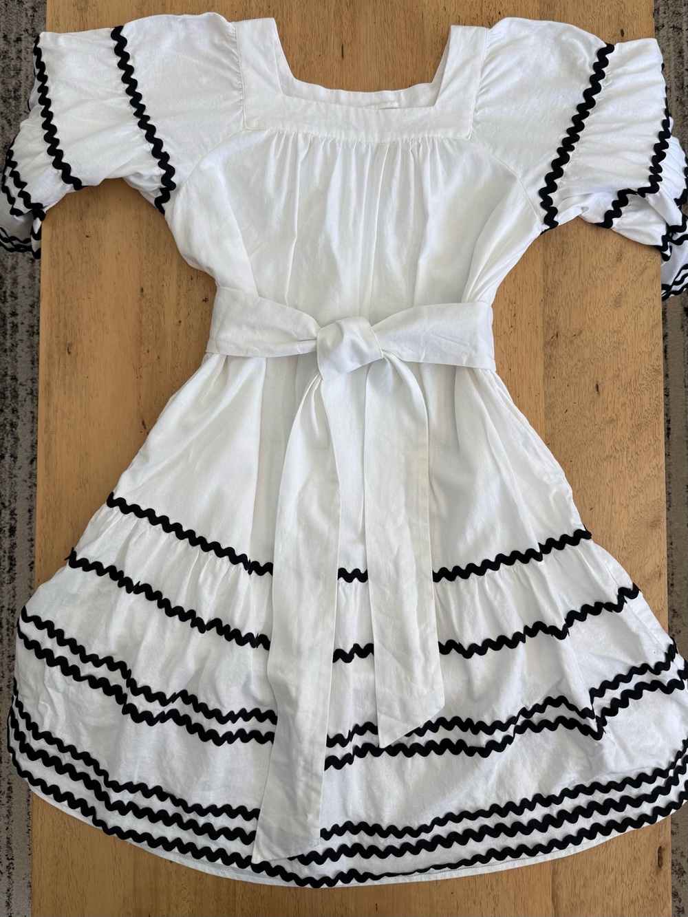 White linen dress by Lisa Marie Fernandez for Target